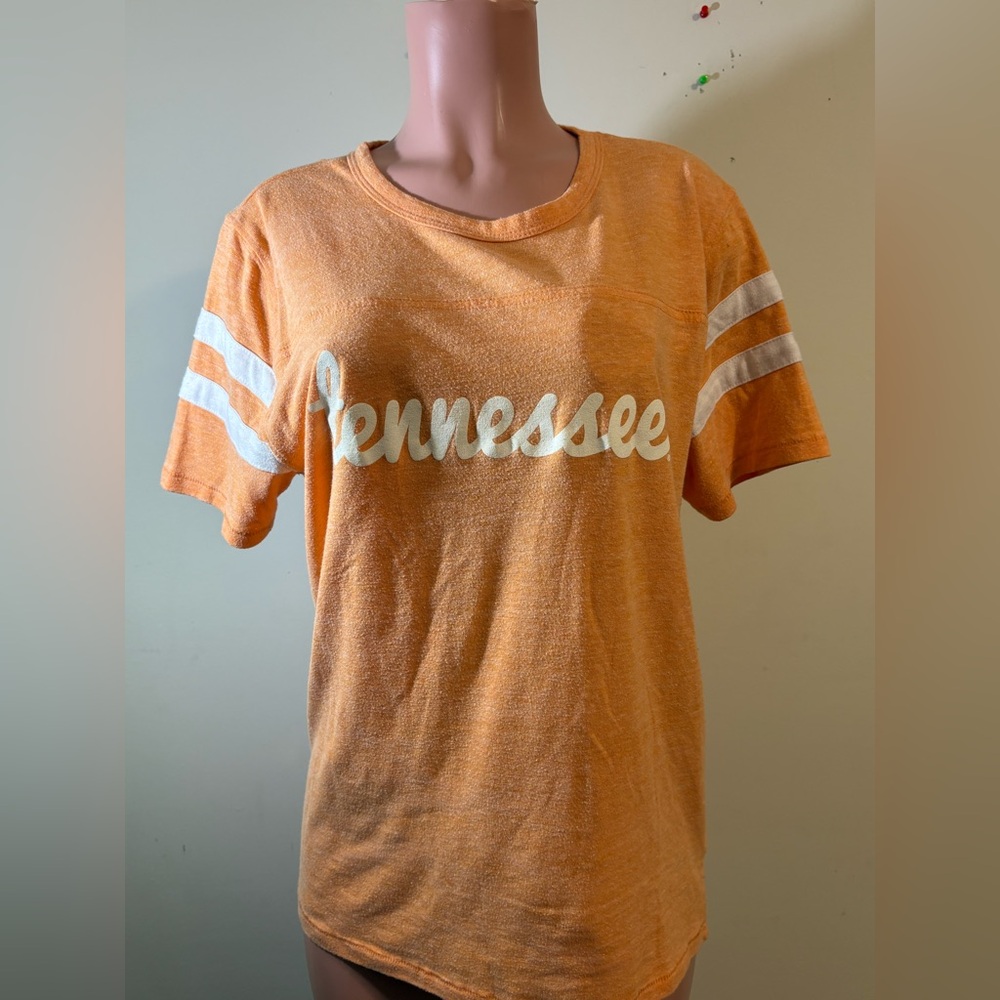 Tennessee Women’s‎ Large T-shirt short sleeve Orange White Kickoff Co.